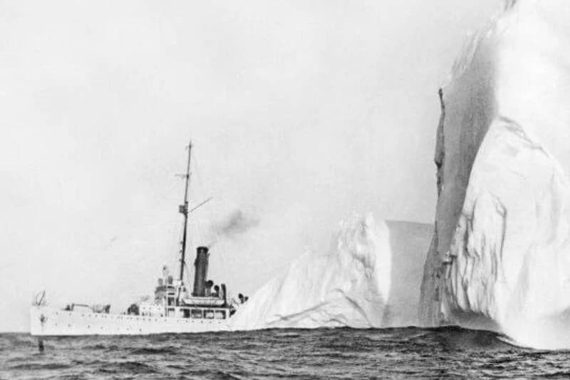 A US Coast Guard cutter