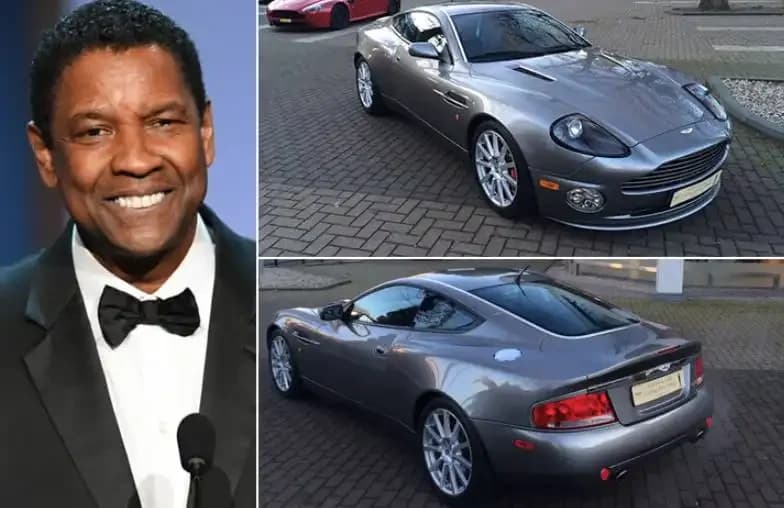Denzel Washington – Aston Martin Vanquish, Estimated $200K