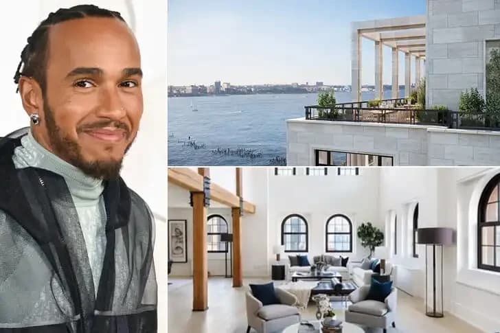 Lewis Hamilton – Manhattan, $49.5 Million