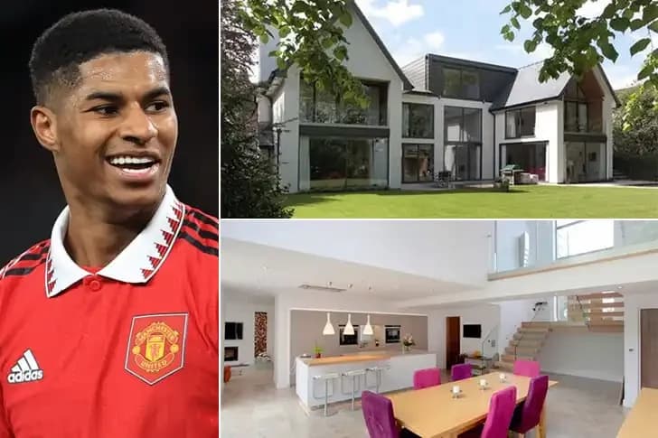 Marcus Rashford – Cheshire, $3.2 Million