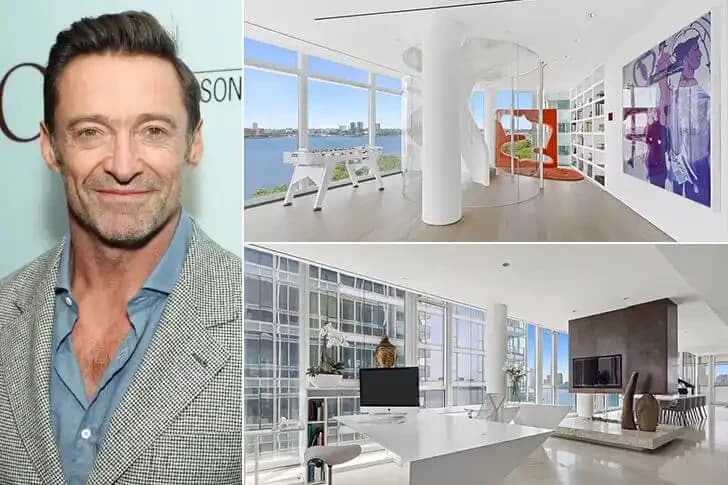 Hugh Jackman – New York, $21.1 Million