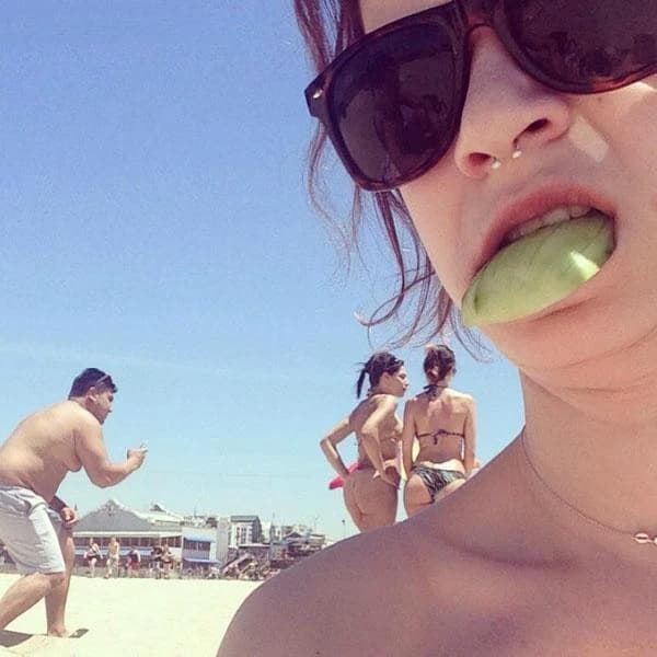 Even Beautiful Women Have Their “Oops” Moments