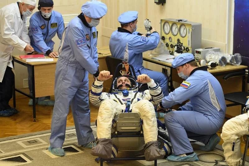 TOPSHOT-KAZAKHSTAN-RUSSIA-US-JAPAN-SPACE-ISS