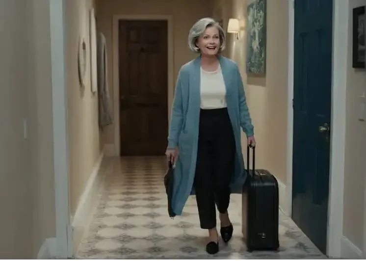 Donna Arrives For The Weekend