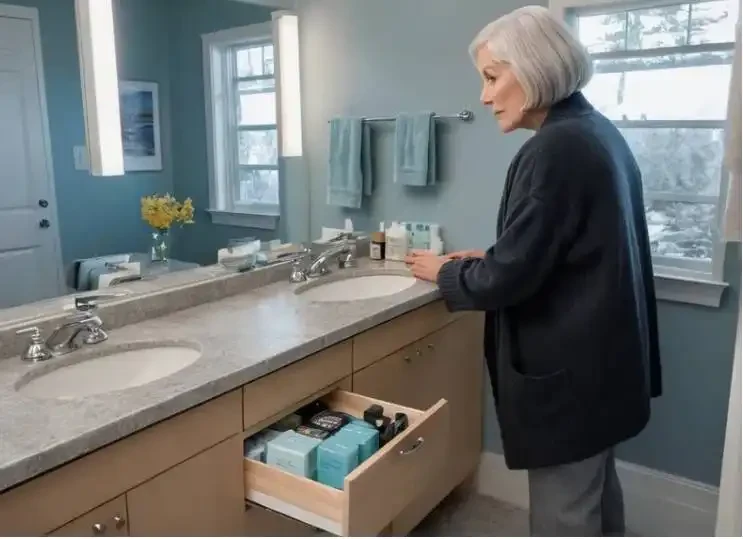Toiletries And Drawers Rearranged