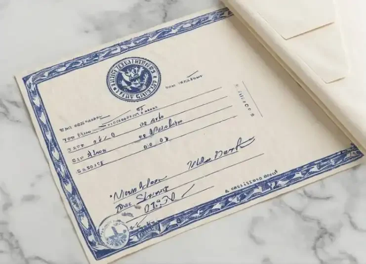 Forms Printed, Stamps And Certifications