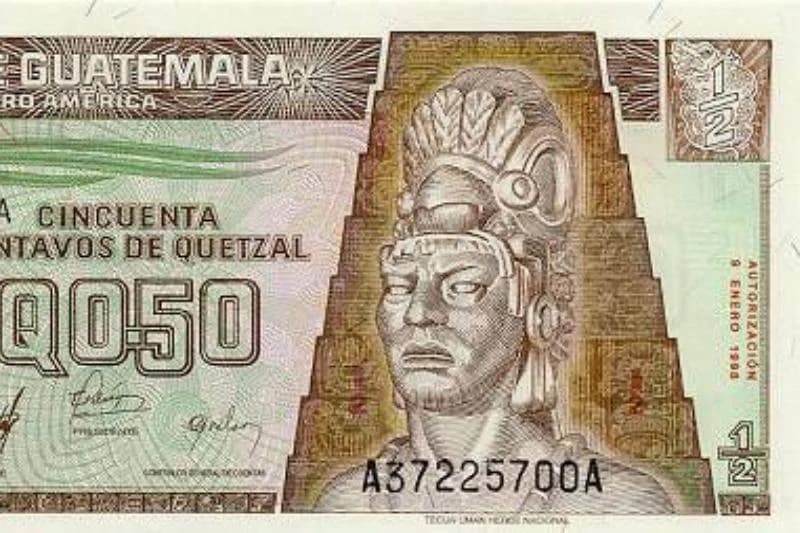 50 centavos Guatemala
