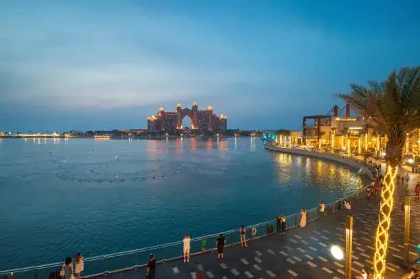 The Palm Jumeirah Boardwalk