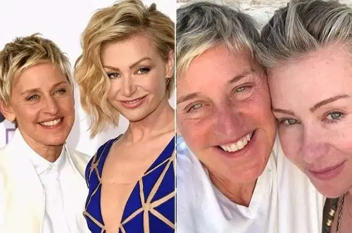 Ellen DeGeneres And Portia De Rossi