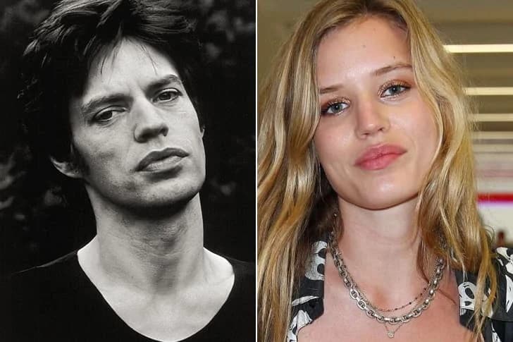 Mick Jagger - Georgia May Jagger (25 Years Old)