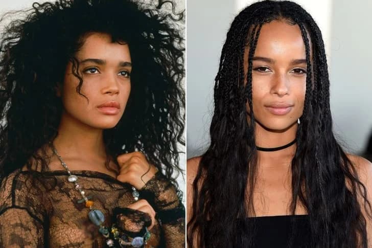Lisa Bonet - Zoë Kravitz (In Their Twenties)