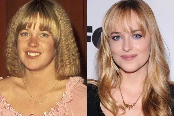 Melanie Griffith - Dakota Johnson (25 Years Old)