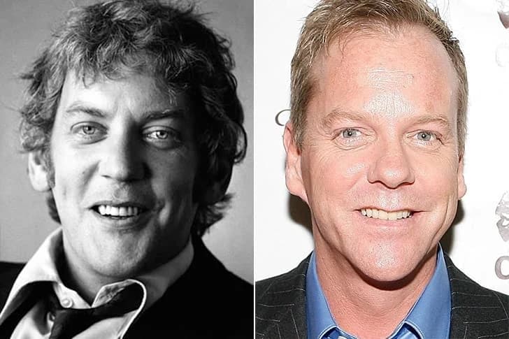 Donald Sutherland - Kiefer Sutherland (35 Years Old)