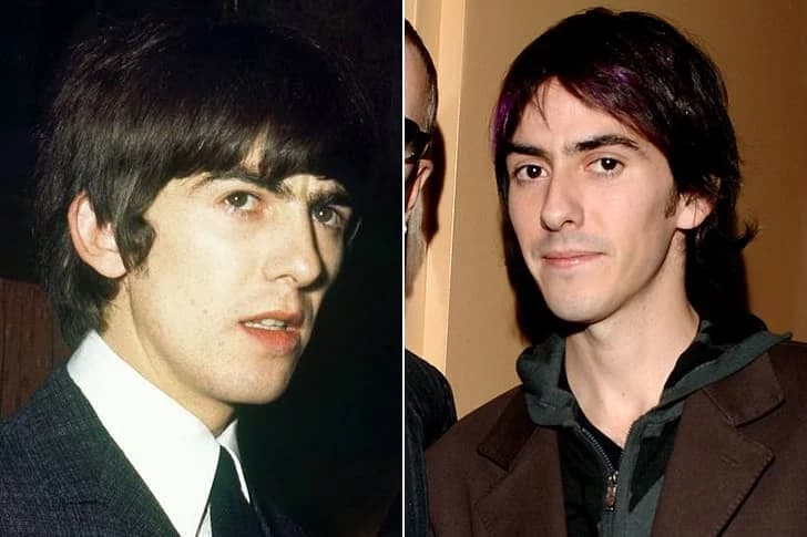 George Harrison - Dhani Harrison (In Their Twenties)