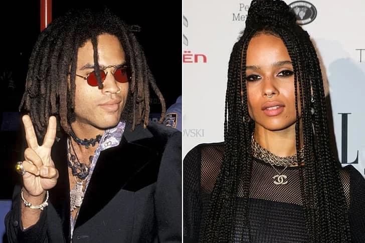 Lenny Kravitz - Zoë Kravitz (26 Years Old)