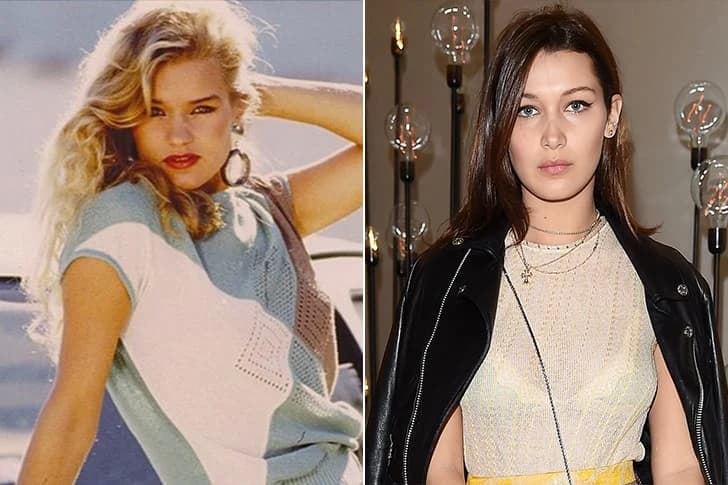 Yolanda Hadid - Bella Hadid (18 Years Old)