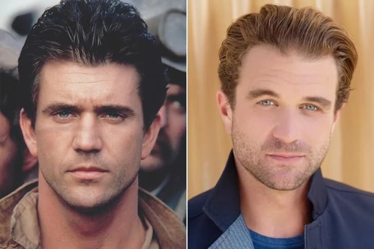 Mel Gibson - Milo Gibson (27 Years Old)