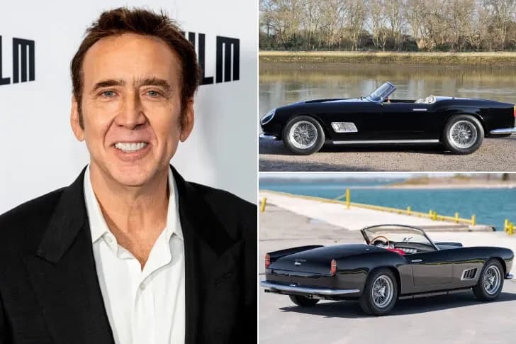 Nicolas Cage – Ferrari 250 GT LWB California Spyder, $7.5M