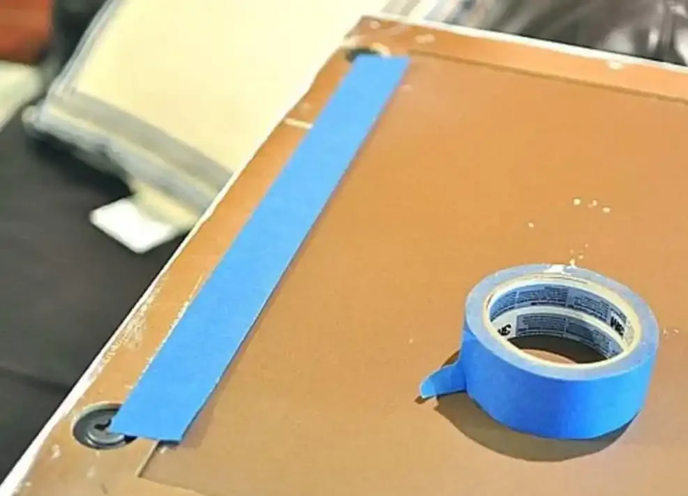 Hang Frames Easily With Tape