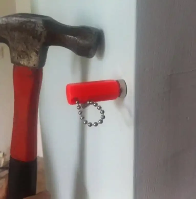 Use Magents To Find Nail Holes